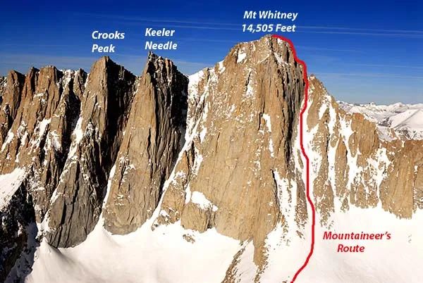 Mount Whitney Hike in Winter