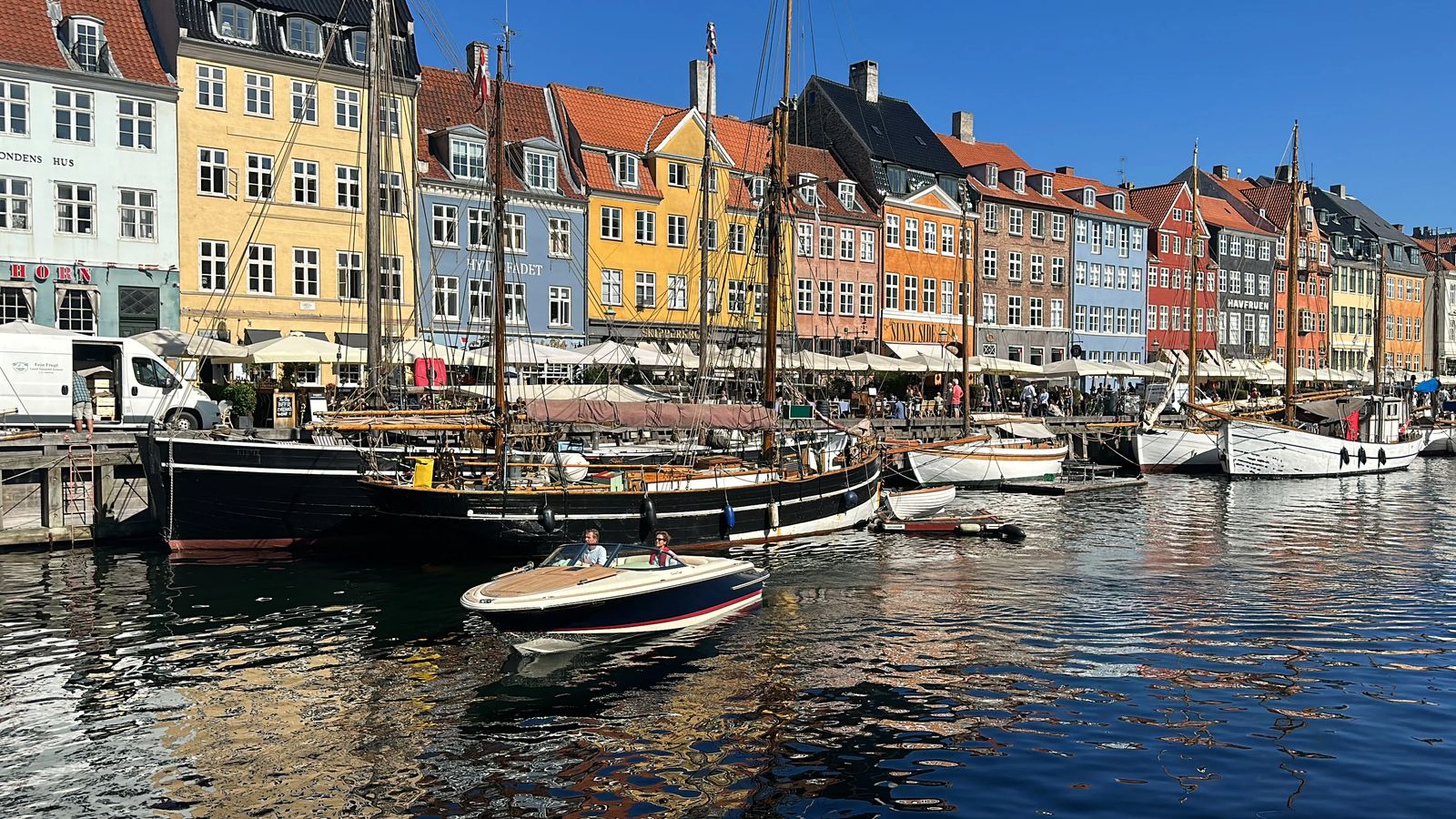 Canal with boat - Things To See In Copenhagen Denmark On A Budget