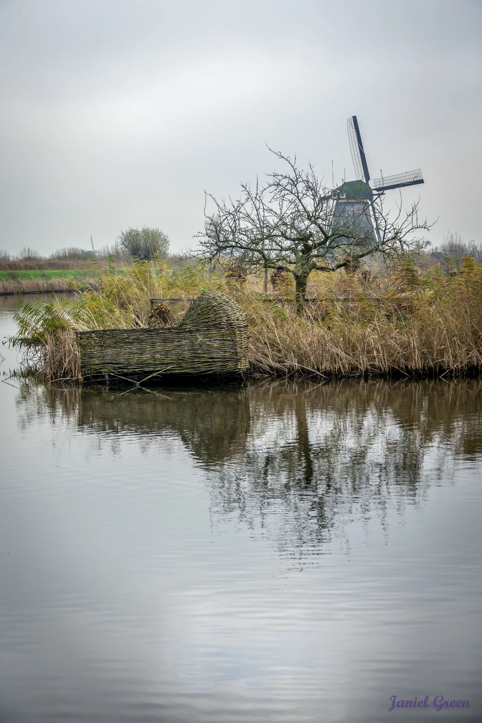 Kinderdijk Windmills,  a UNESCO World Heritage Site