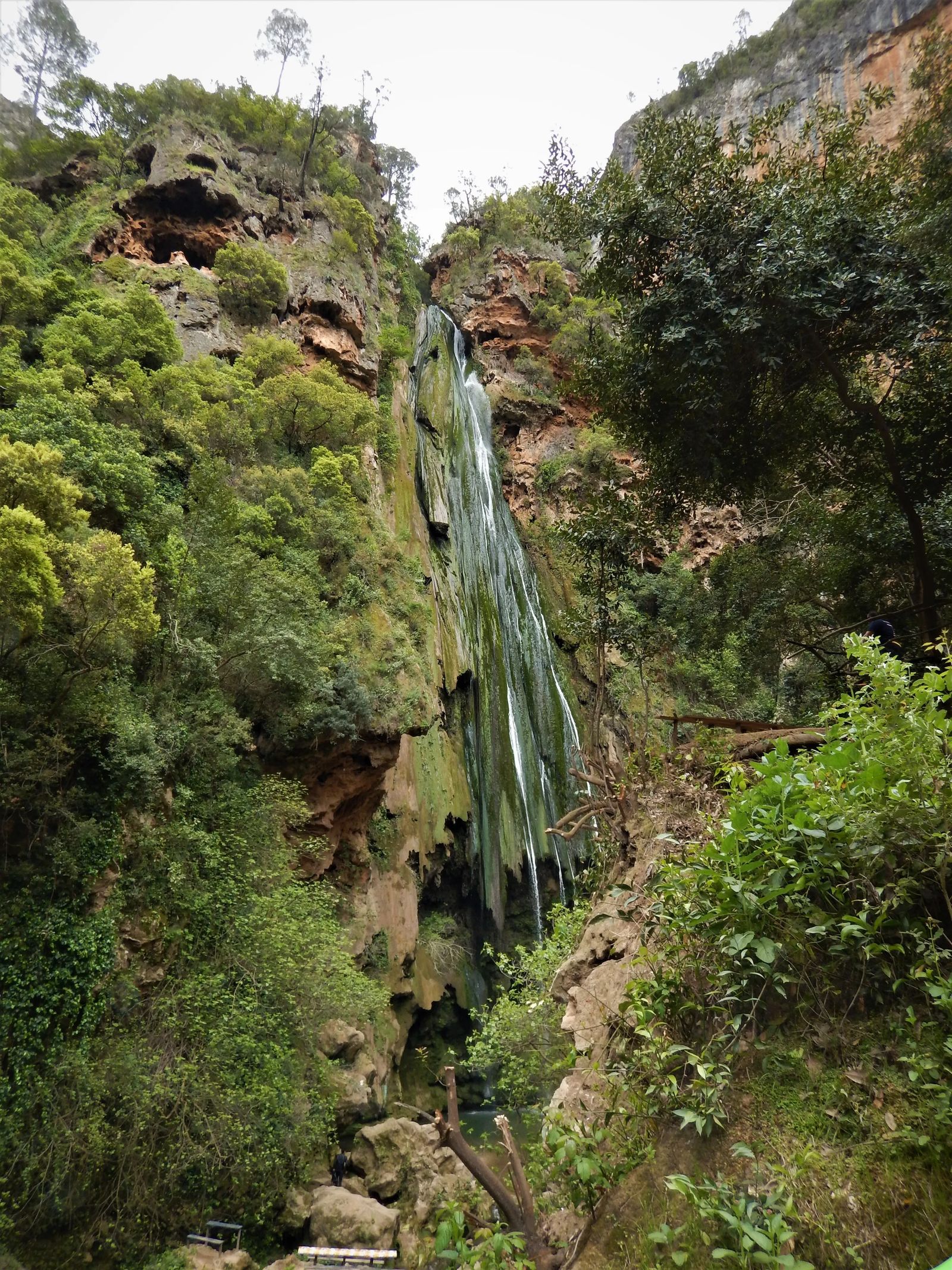 Hiking to Akchour Waterfalls in Morocco