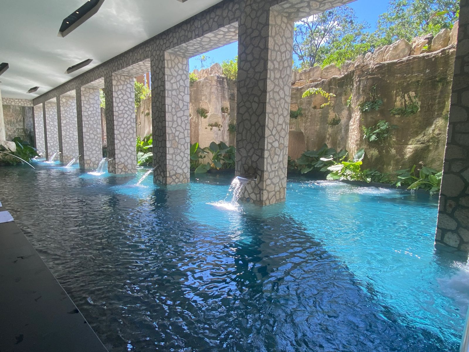 Spa Pool at Xcaret Arte