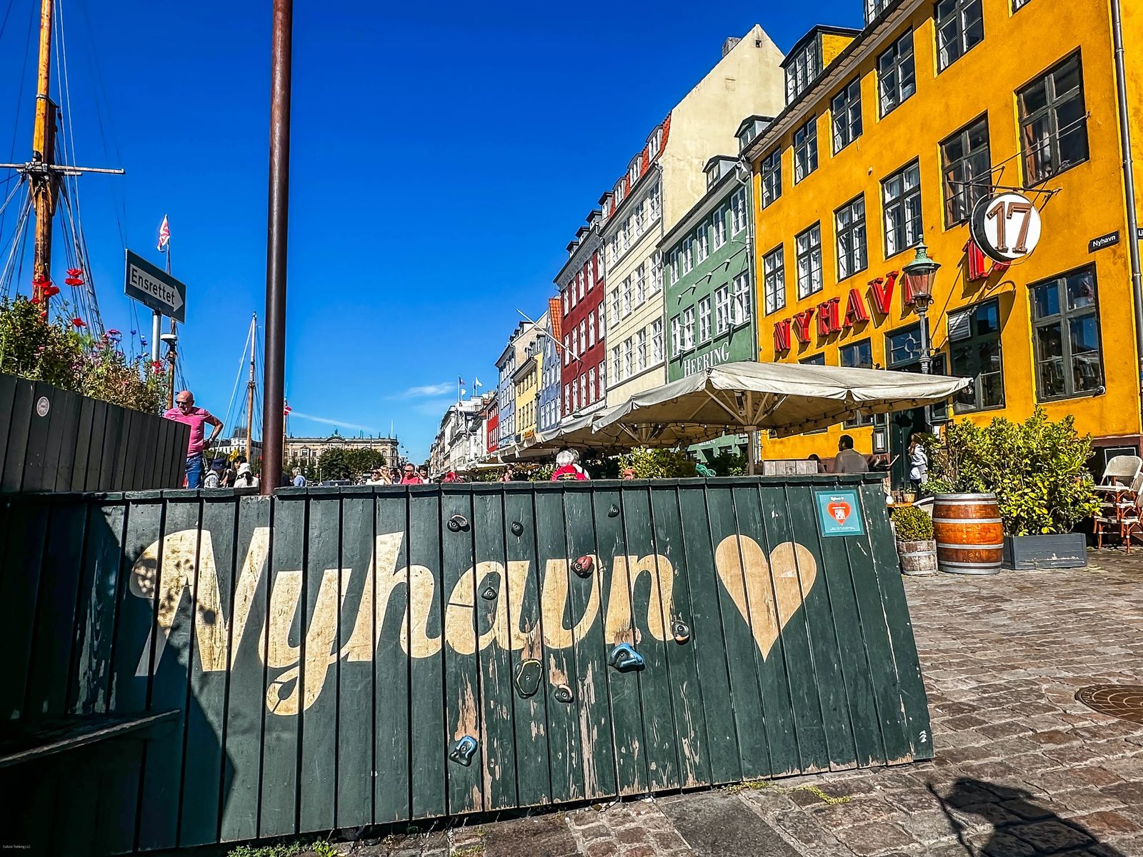 Nyhavn sign - Things To See In Copenhagen Denmark On A Budget