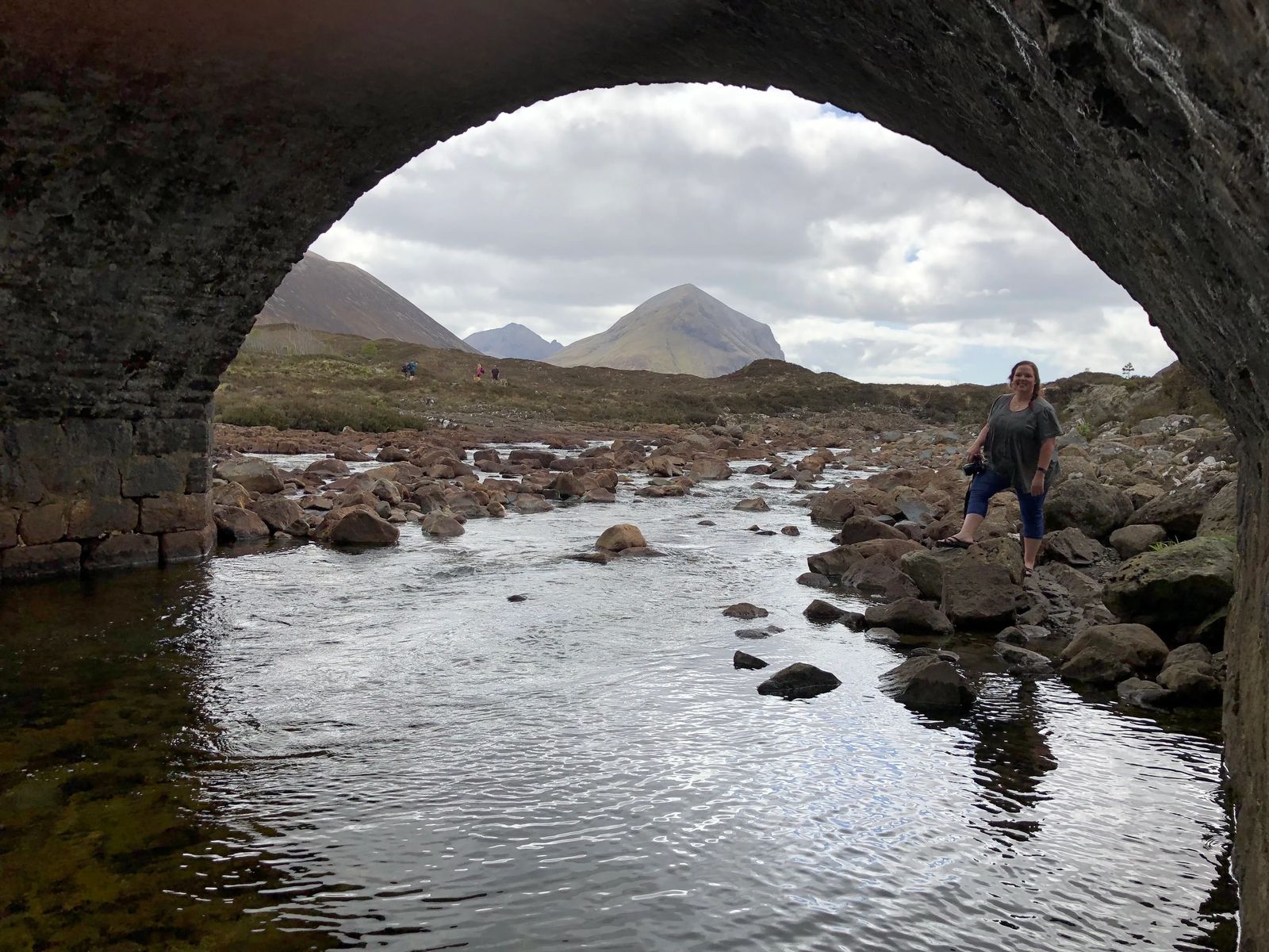 Sligachan Bridge in Scotland on the Isle of Skye