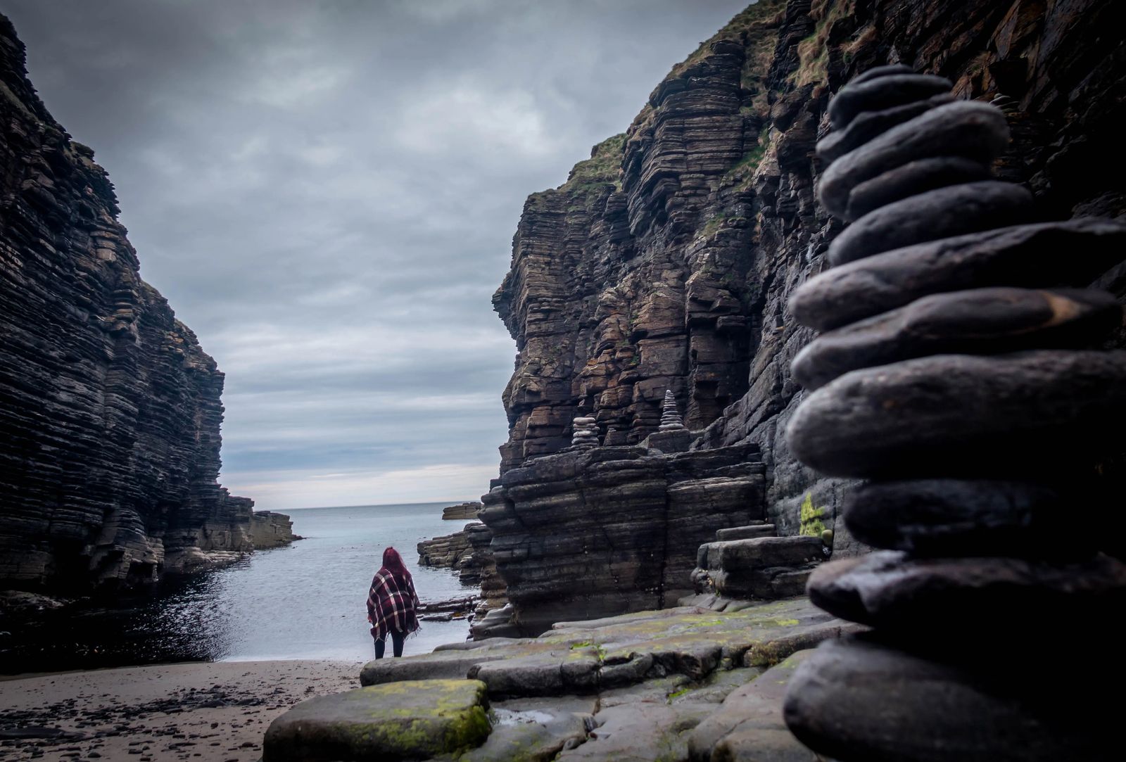 Sinclair Girnigoe Castle in Scotland - Culture Trekking - #SinclairGirnigoeCastle #Scotland #NC500Coastline