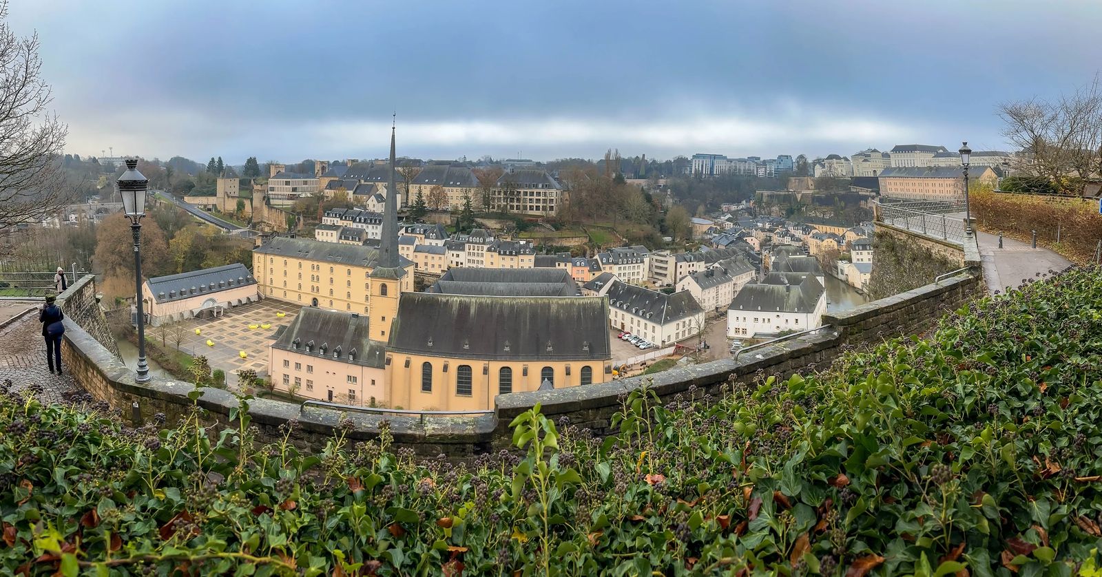 View of Balcony in Luxembourg