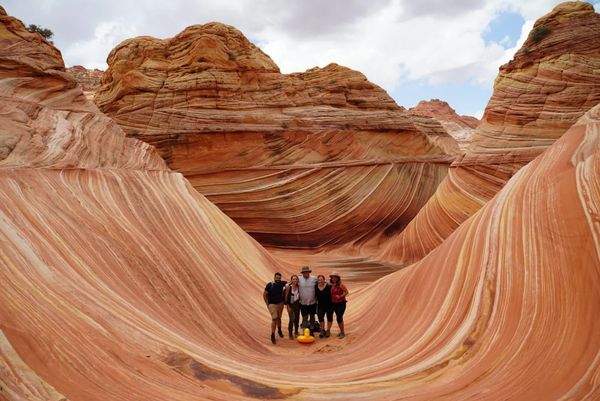 Hiking The Wave In Arizona