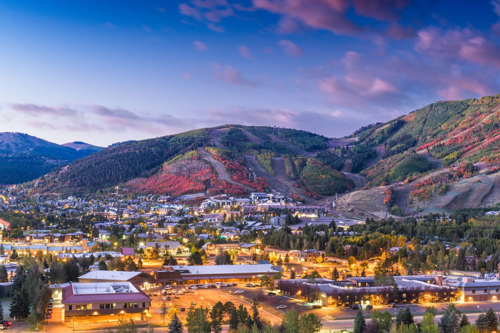 Best places to see fall colors in utah Park City Mountain resort