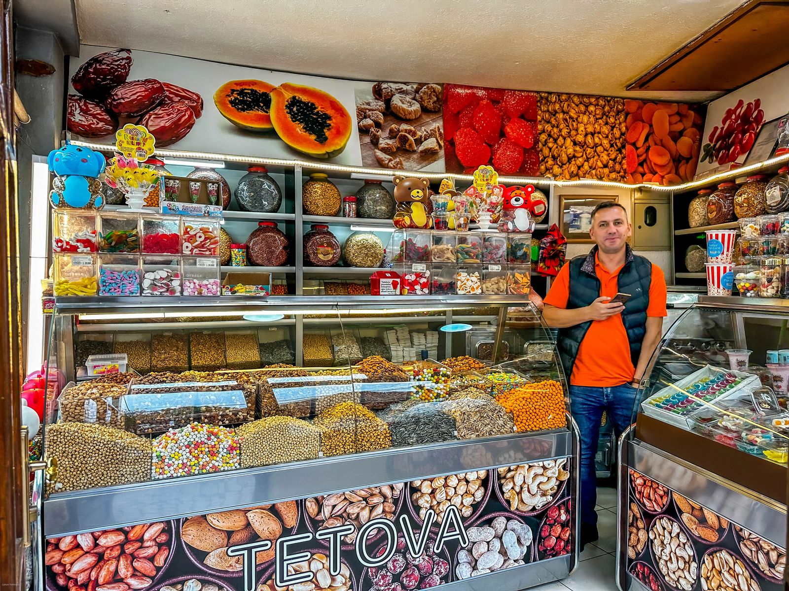 Tetovo Sweet Shop in Prizren Kosovo