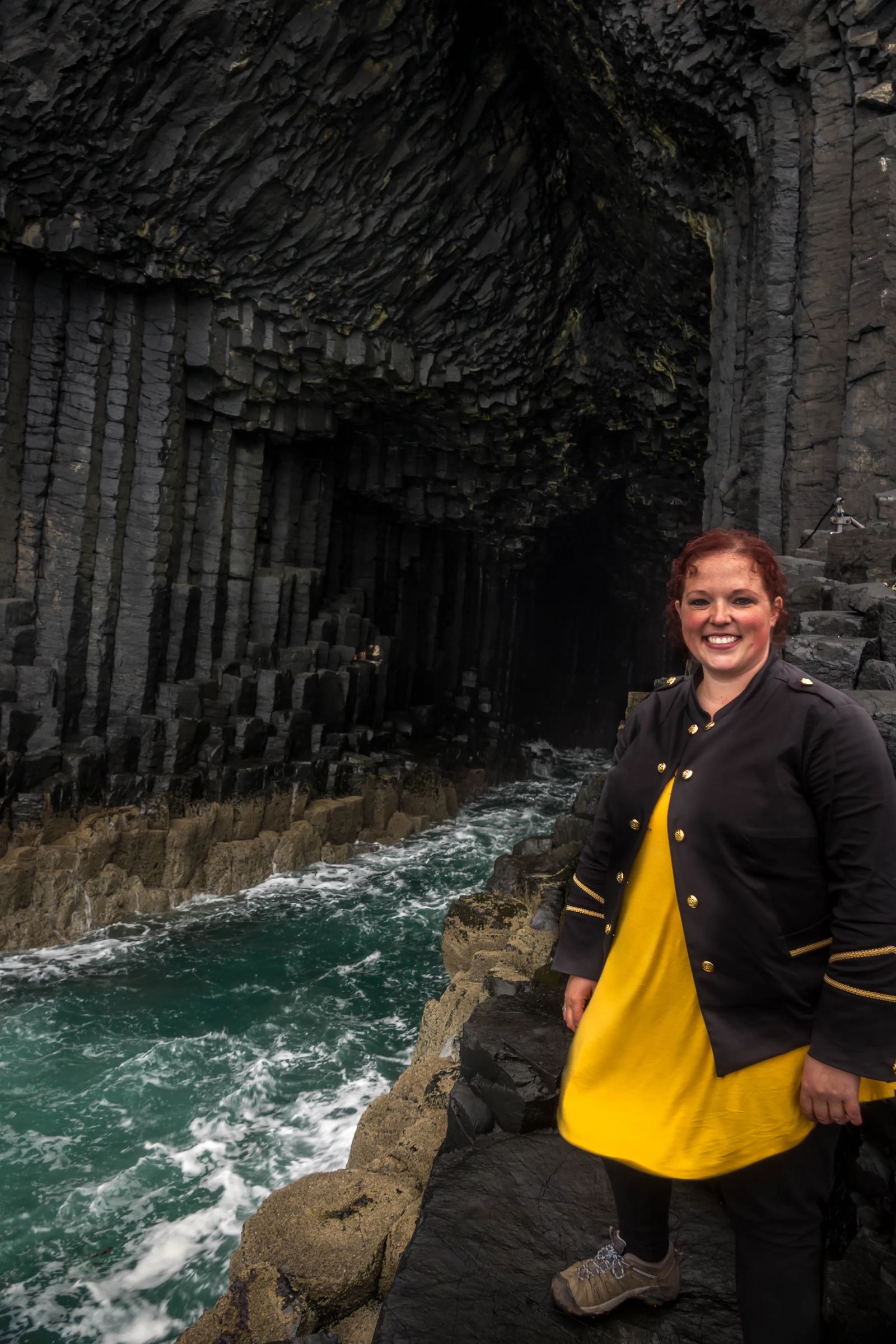 Fingal's Cave on Staffa Island in Scotland