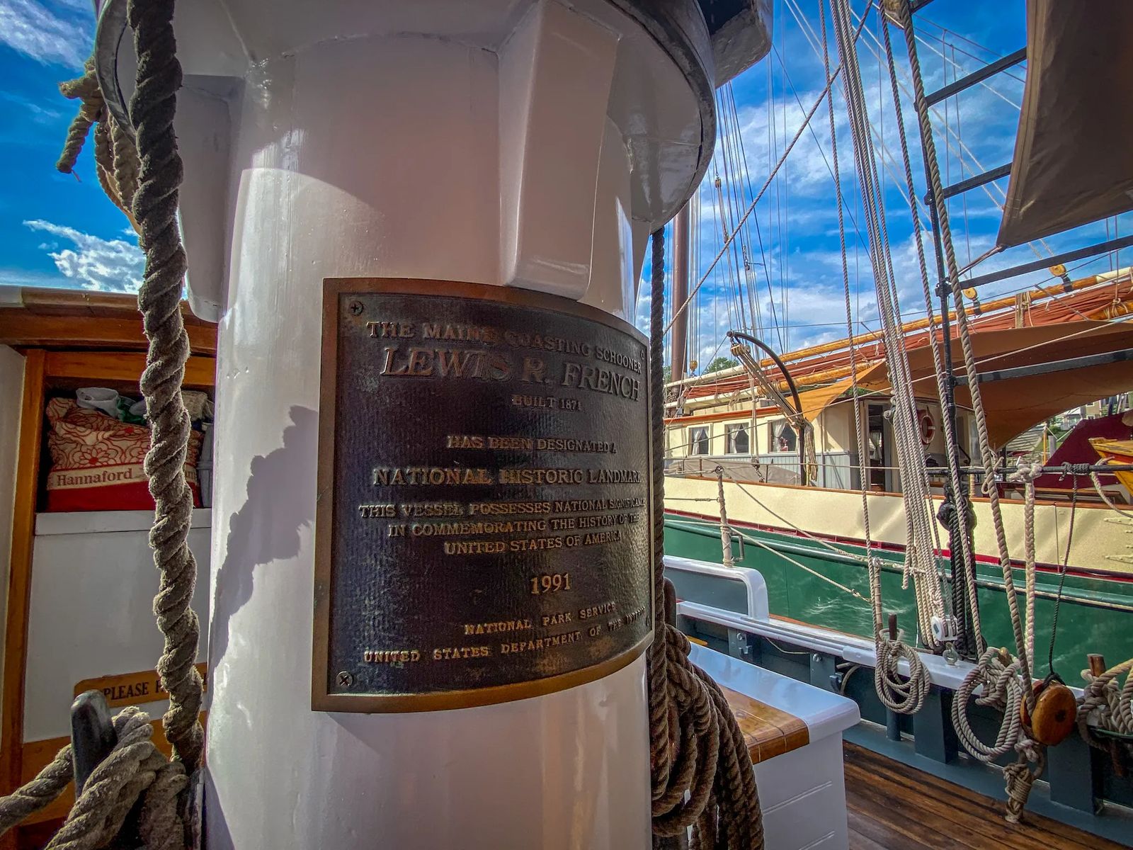 Sailing In Maine On The Oldest Sailing Ship In The USA