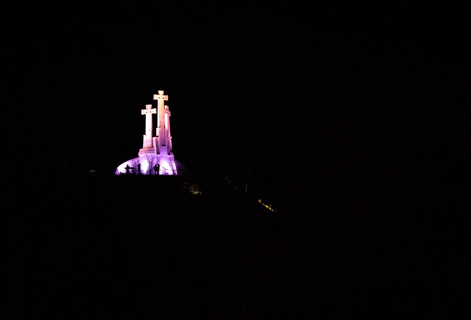 Hill of Three Crosses in Vilnius