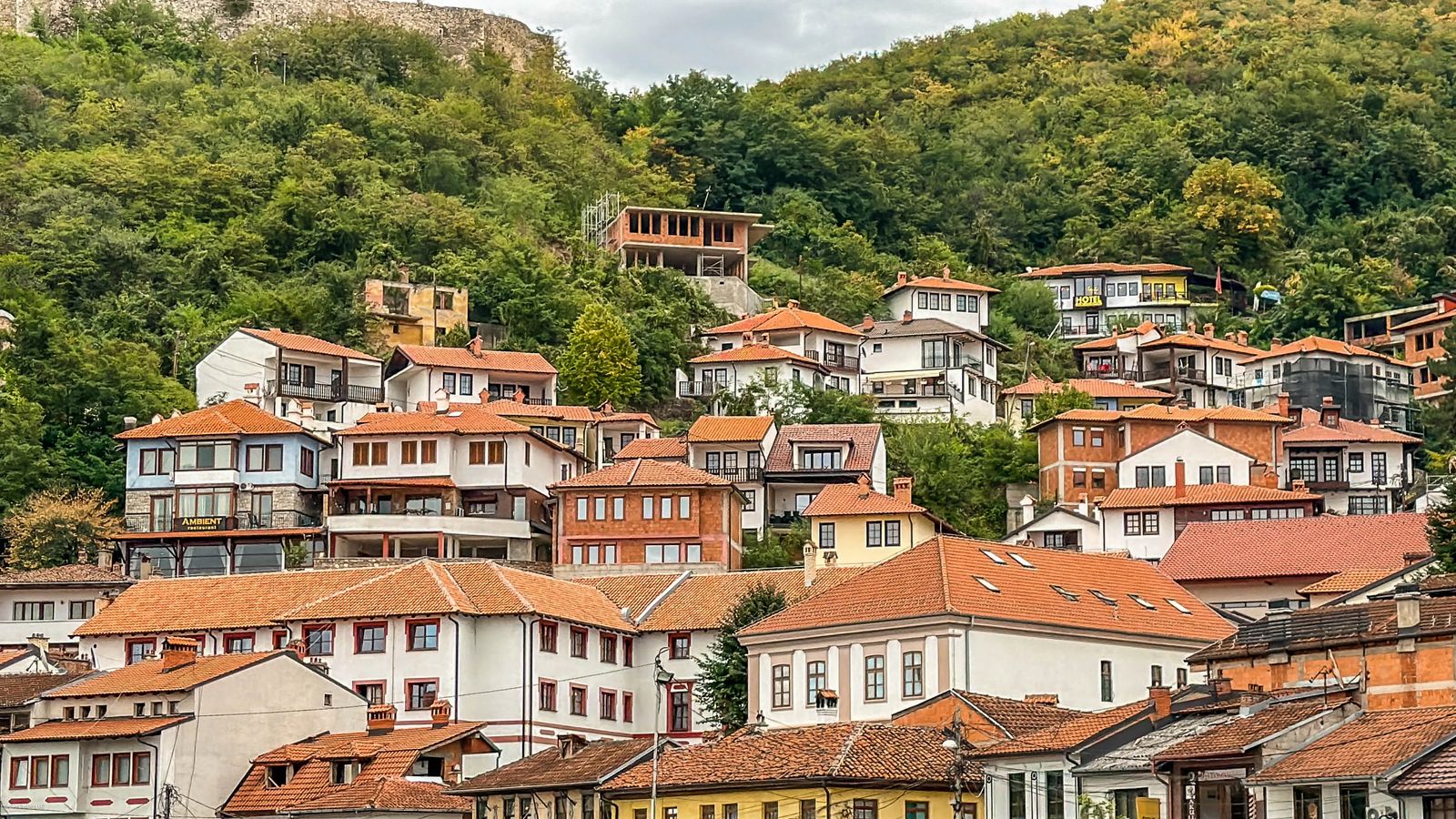 Beautiful Homes on Mountainside in Prizren Kosovo
