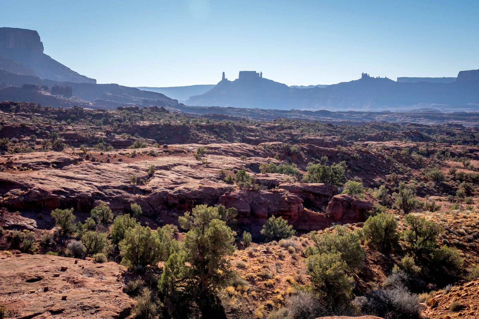 View from Fisher Towers in Moab