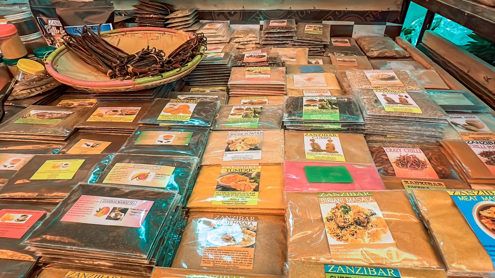 Things To Do In Nungwi Zanzibar - spices on display