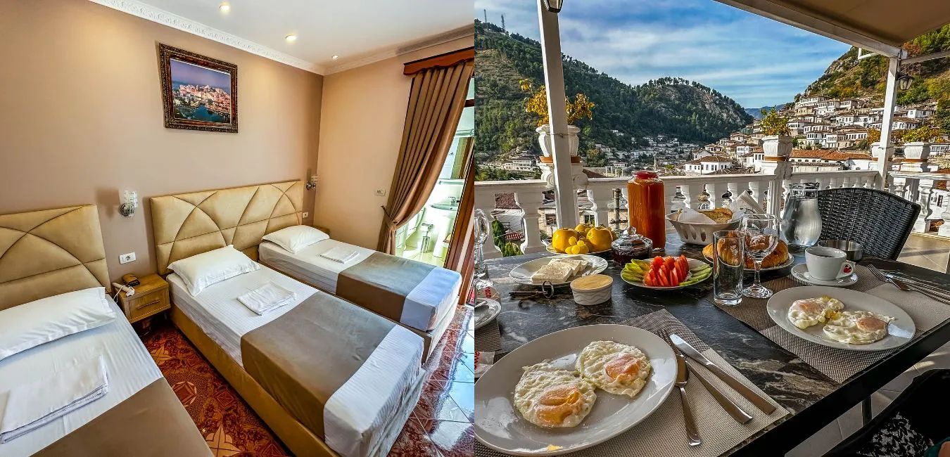 Places to stay in berat Albania 