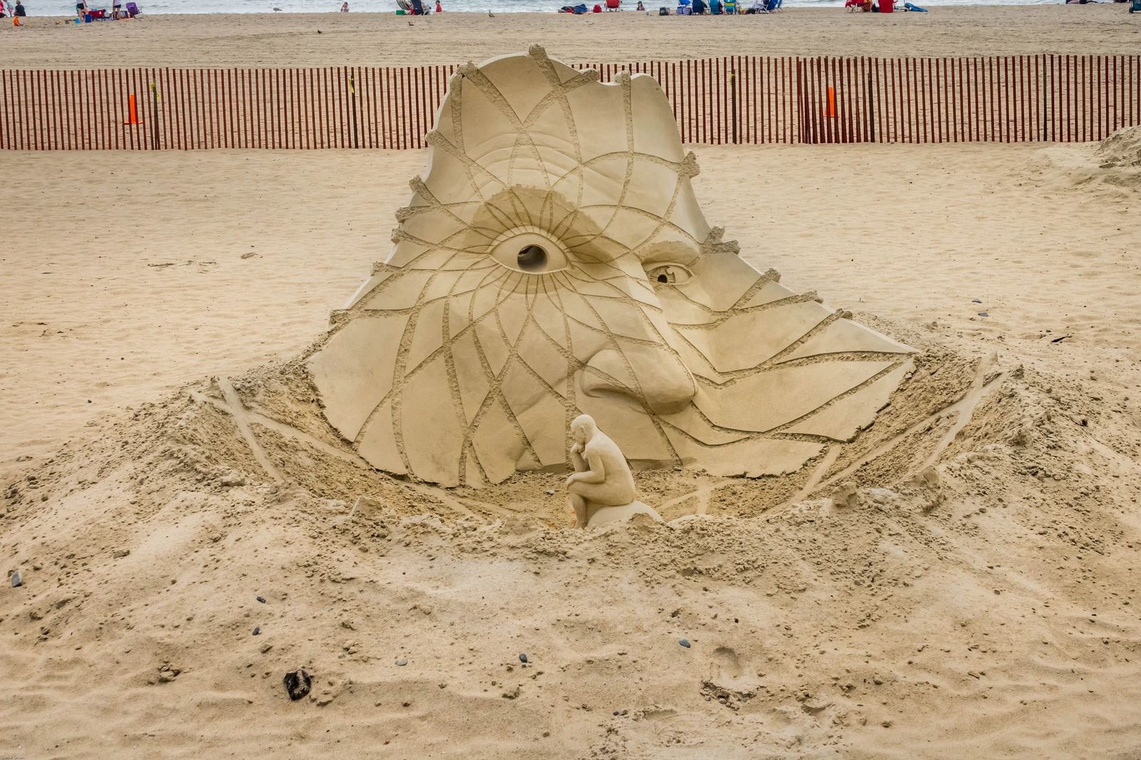 New England Coast Tour Sand Art Competition at Hampton Beach