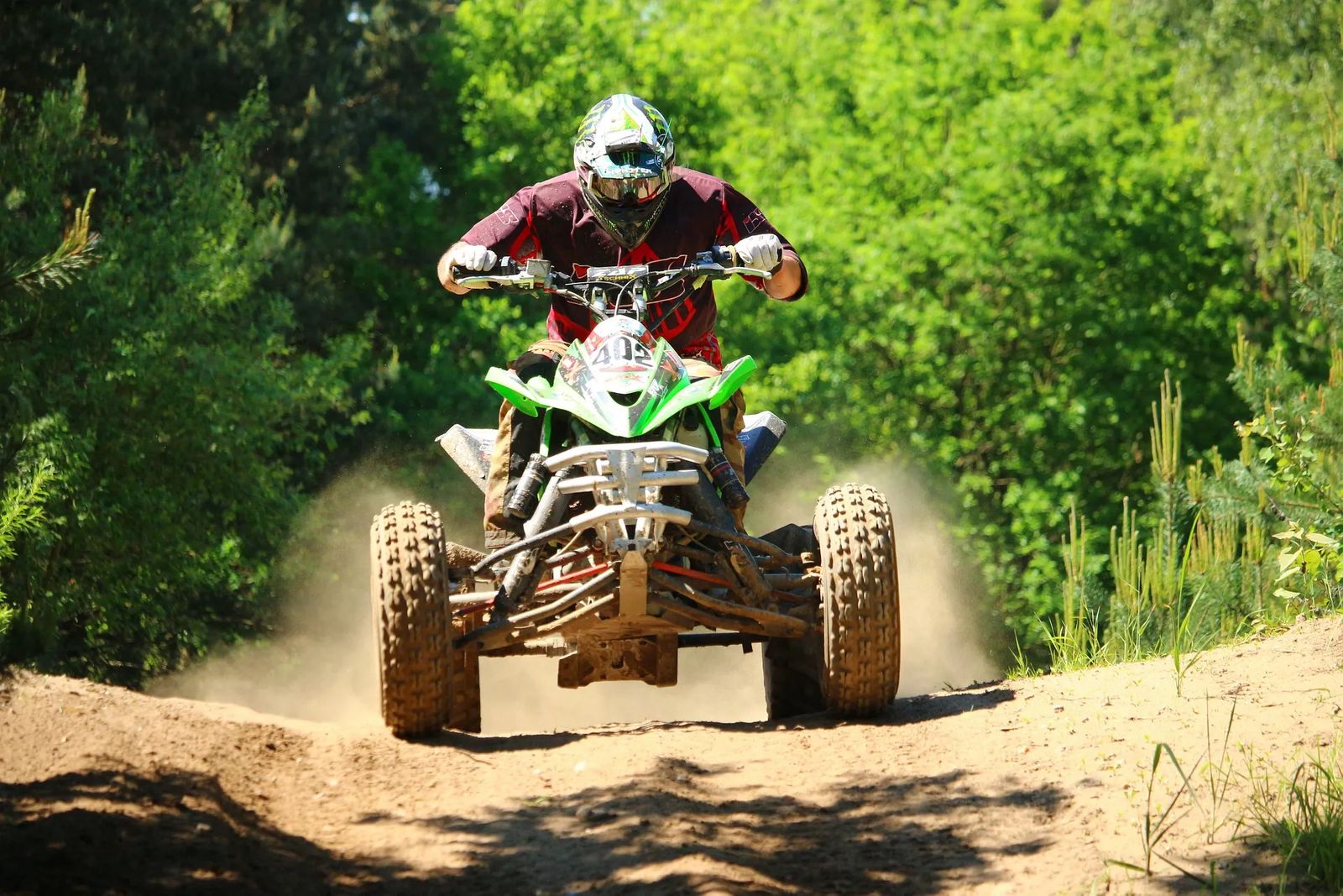 rules of camping in utah atv racing through trees