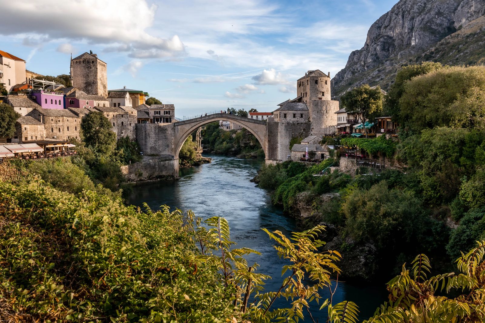One Day In Mostar Bosnia - Start Most from Mosque
