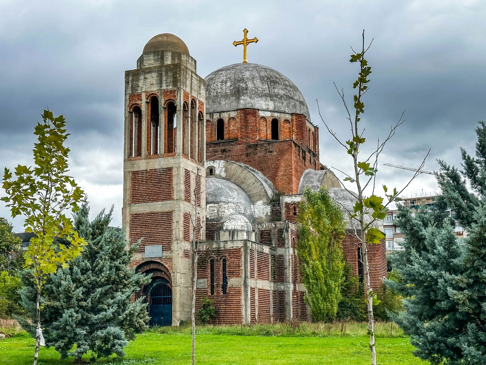 Church of Christ the Savior in Pristina Kosovo