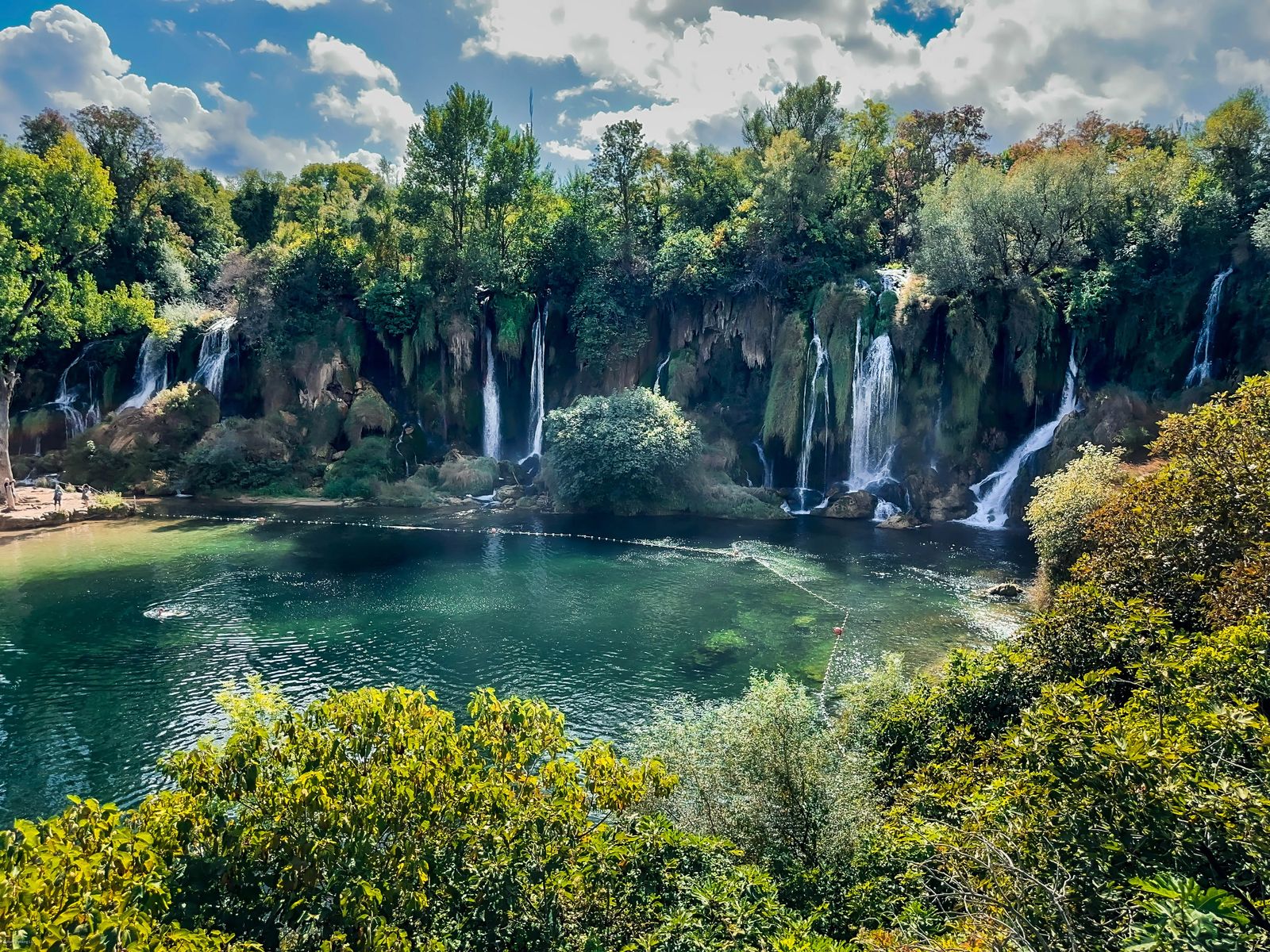 Kravica Waterfalls in Bosnia