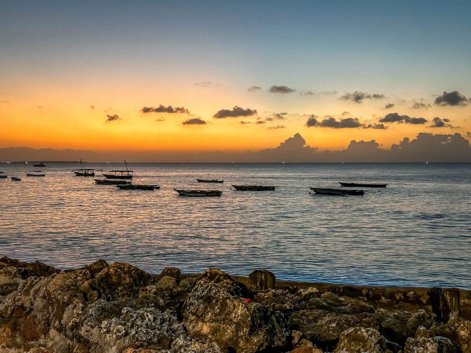 Things To Do In Nungwi Zanzibar - sunset with boats