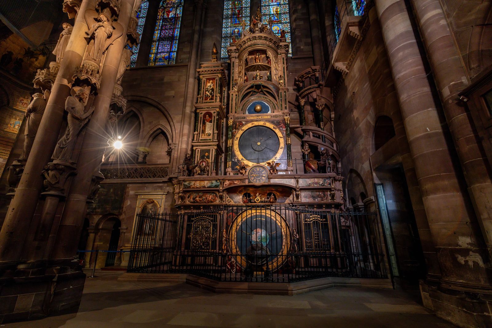 Astronomical Clock inside Strasbourg Cathedral - Best Things To See In Strasbourg France