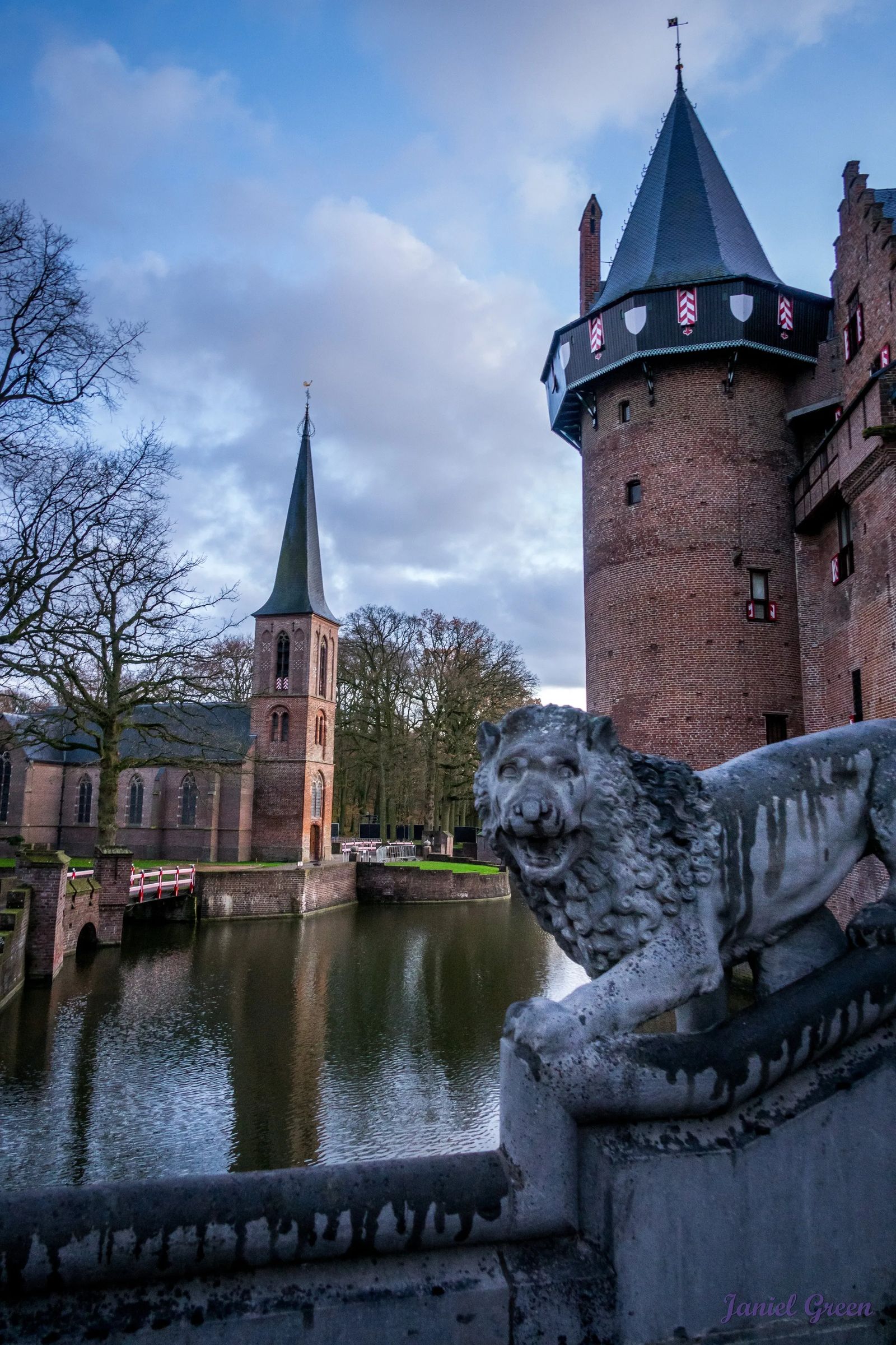 Castle De Haar in Utrecht Netherlands