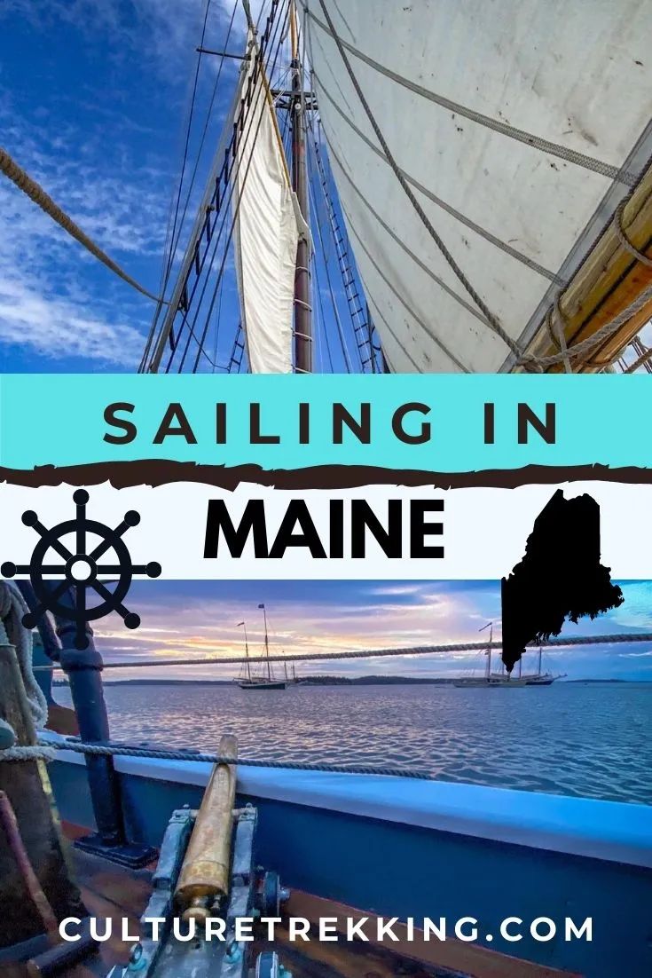 Sailing In Maine On The Oldest Sailing Ship In The USA