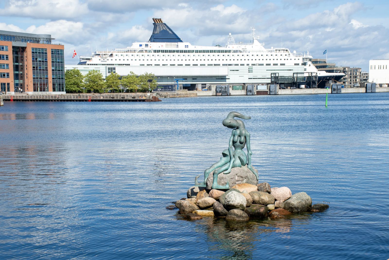 Genetically Modified Little Mermaid - unique things to see in Copenhagen