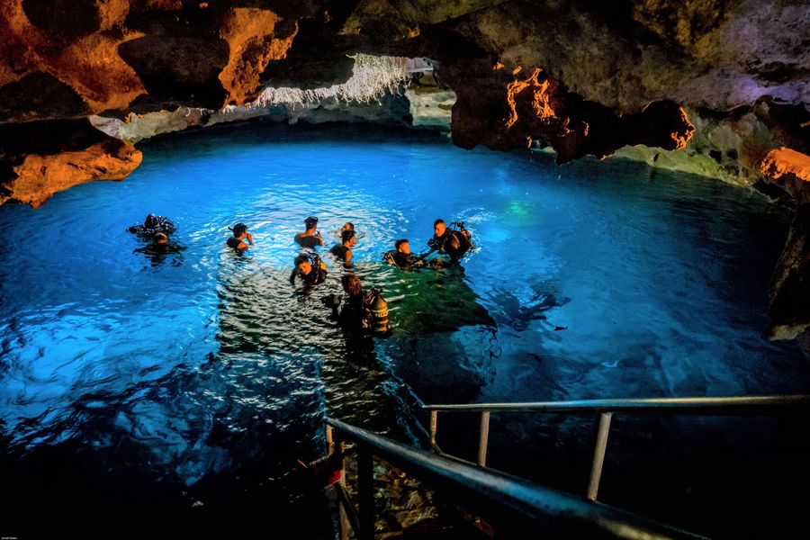 We Went Snorkeling in a Cave: A Review of Devil's Den - Orlando Family Fun  Magazine