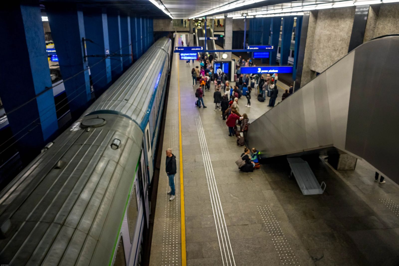 Train station in Krakow