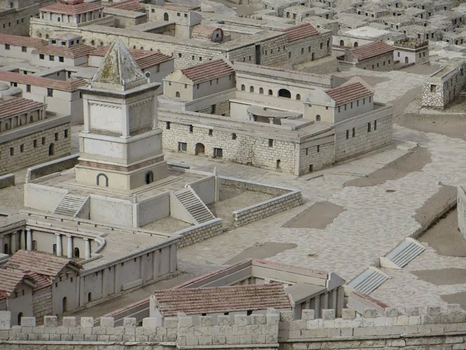 Model of the Ancient City of Jerusalem at the Israel Museum