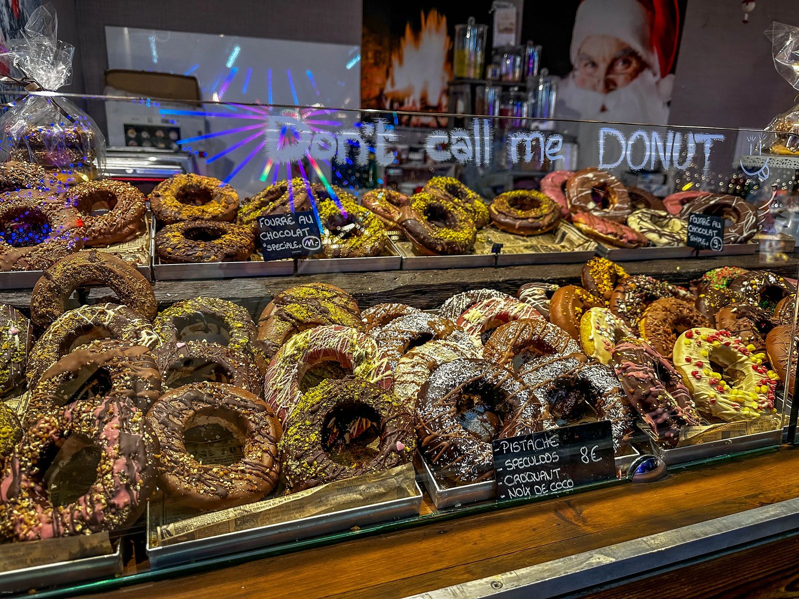 Giant Donuts - Guide to Luxembourg Christmas Market