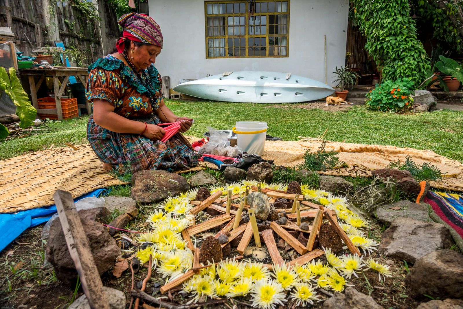 Mayan culture in Lake Atitlan