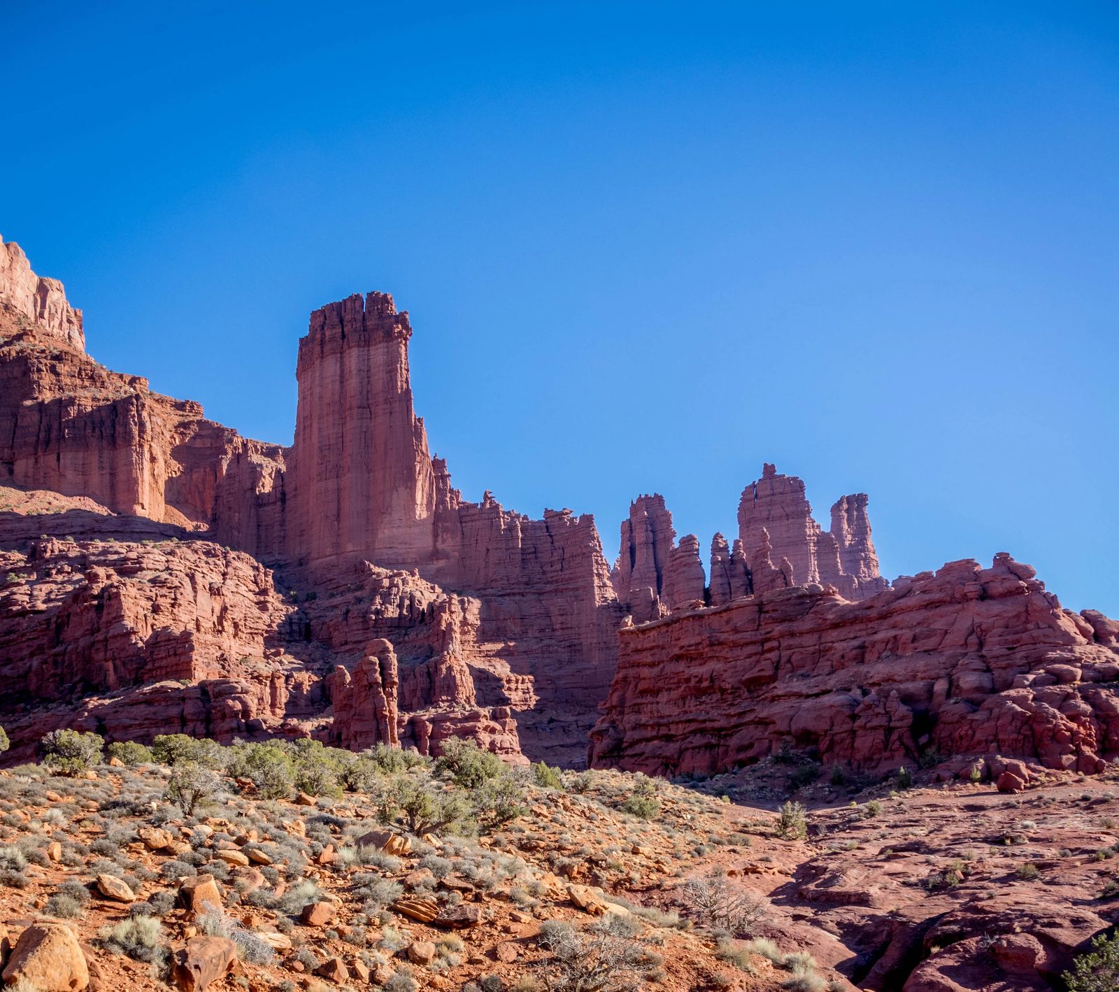 Fisher Towers in Moab