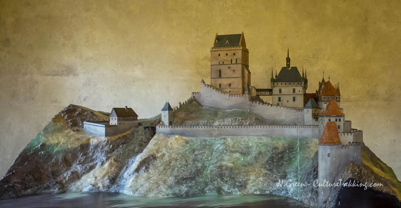 Karlstejn Castle in the Czech Republic. A storybook castle like none other in Europe..