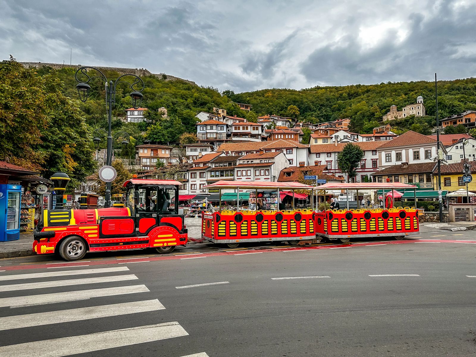 Tourist Train in Prizren Kosovo