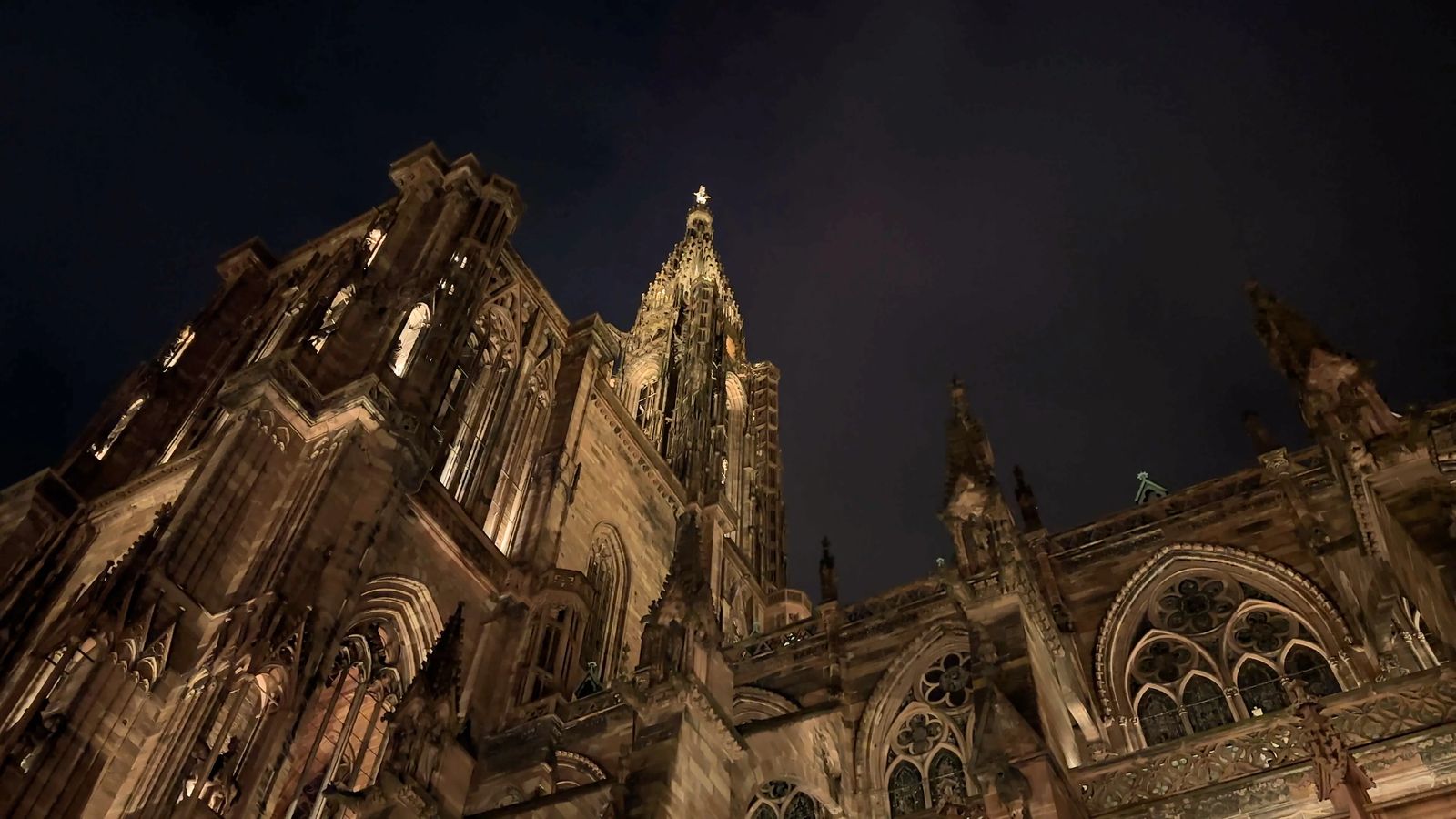 Strasbourg Cathedral at Night - Best Things To See In Strasbourg France