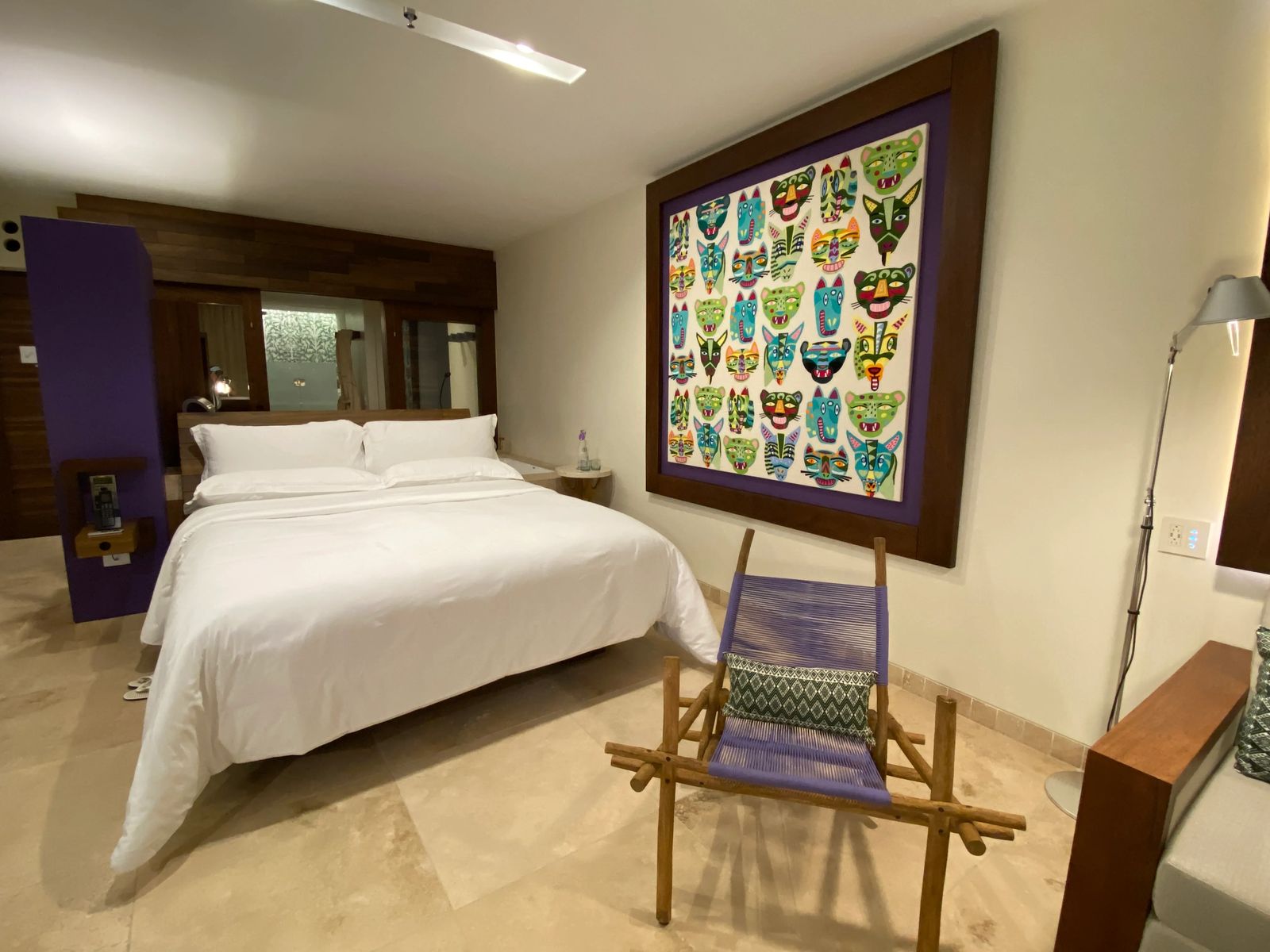 King Size Bed at Xcaret Arte