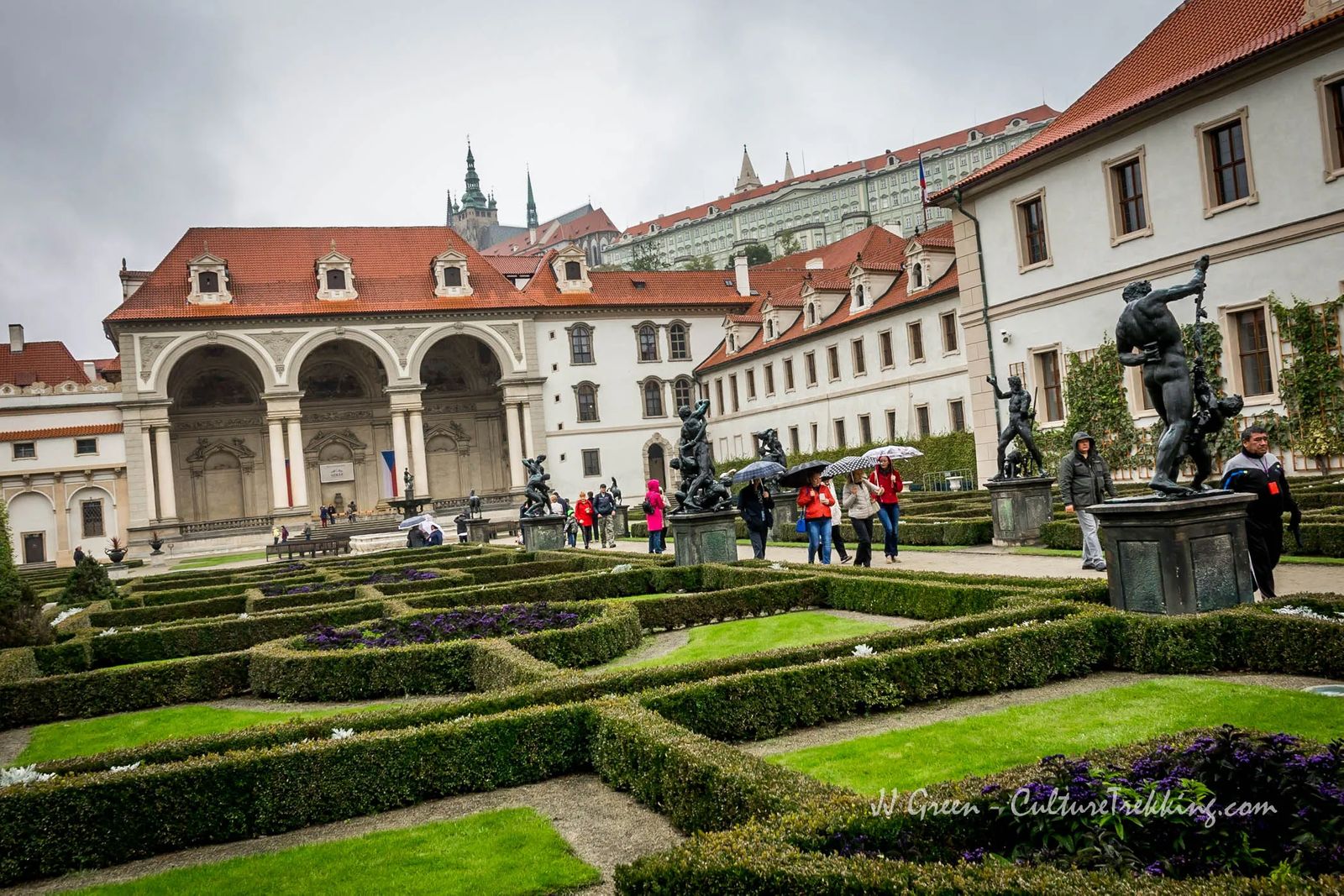 Prague castle gardens