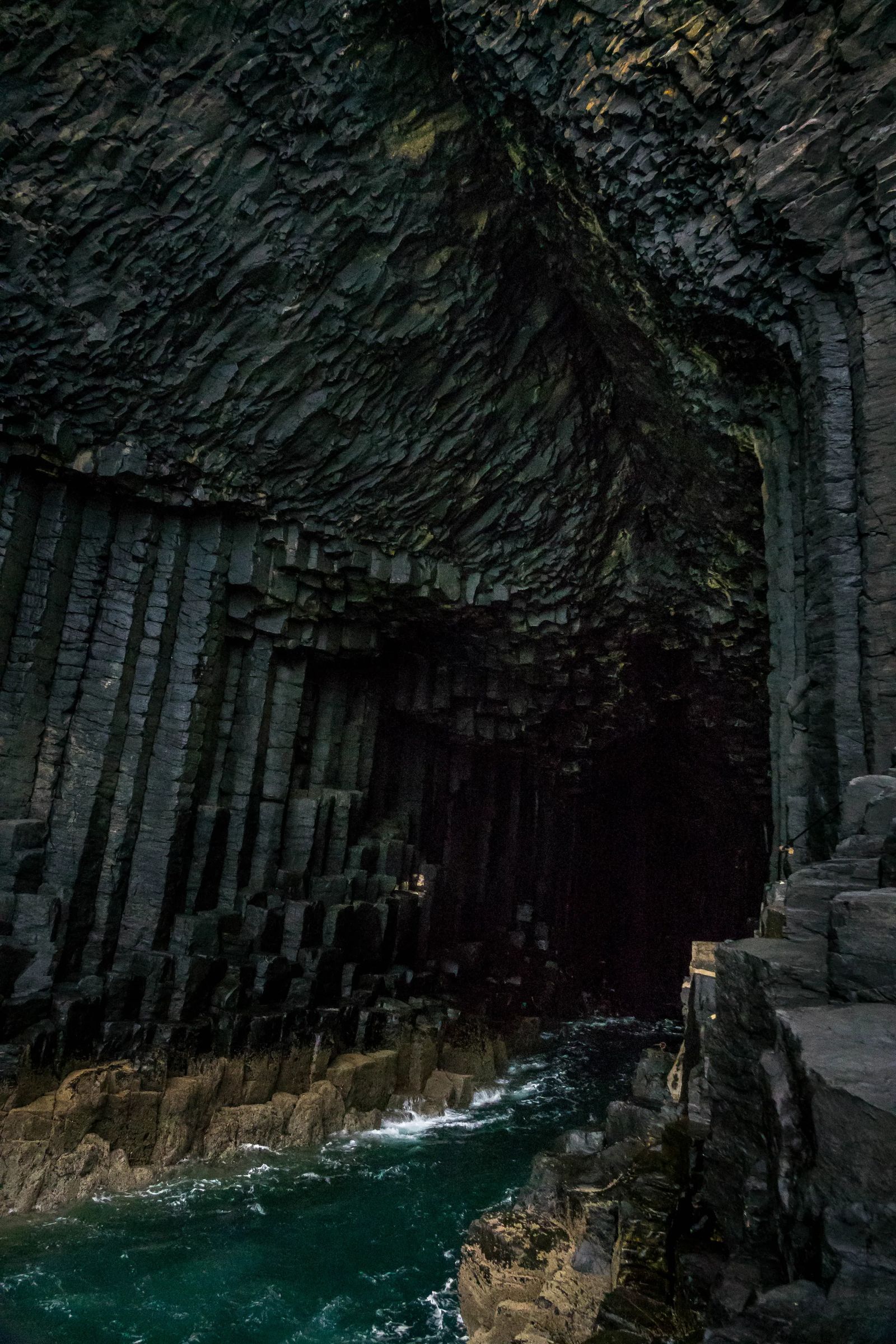 Fingal's Cave on Staffa Island in Scotland
