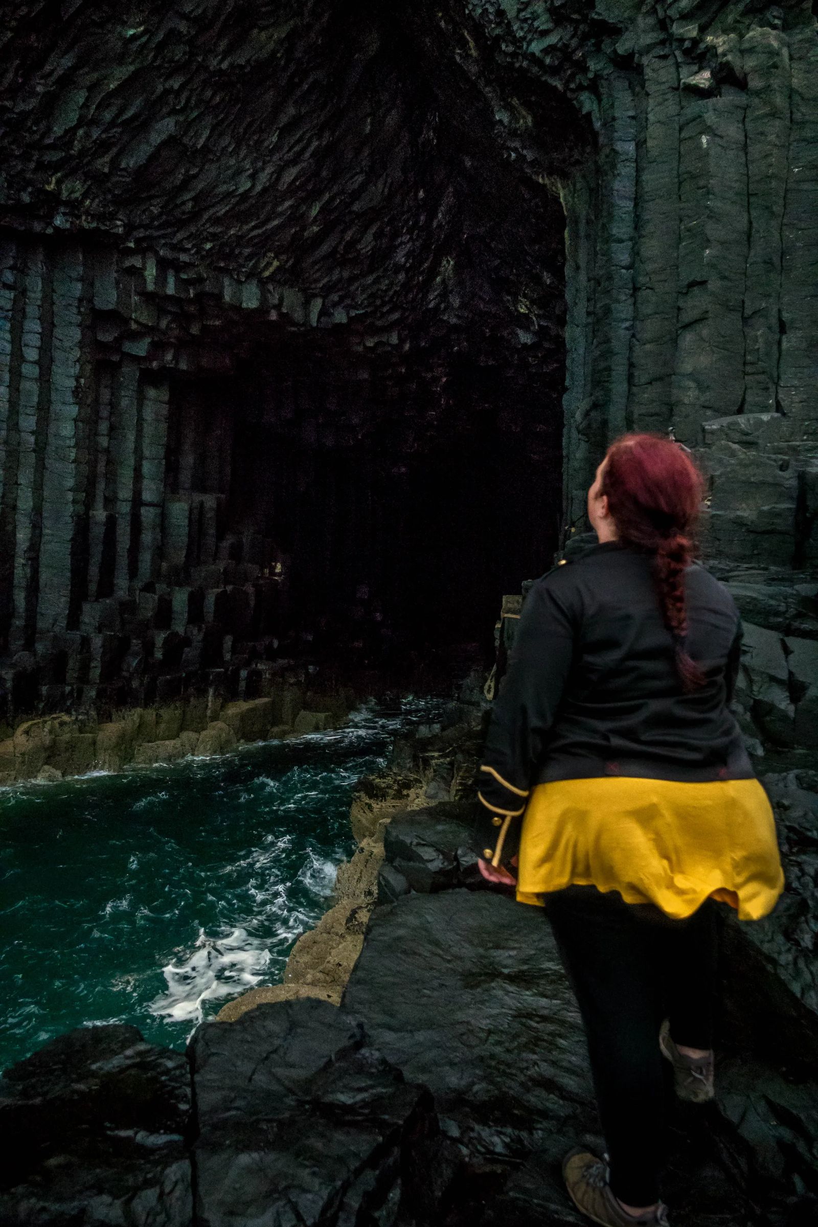 Fingal's Cave on Staffa Island in Scotland