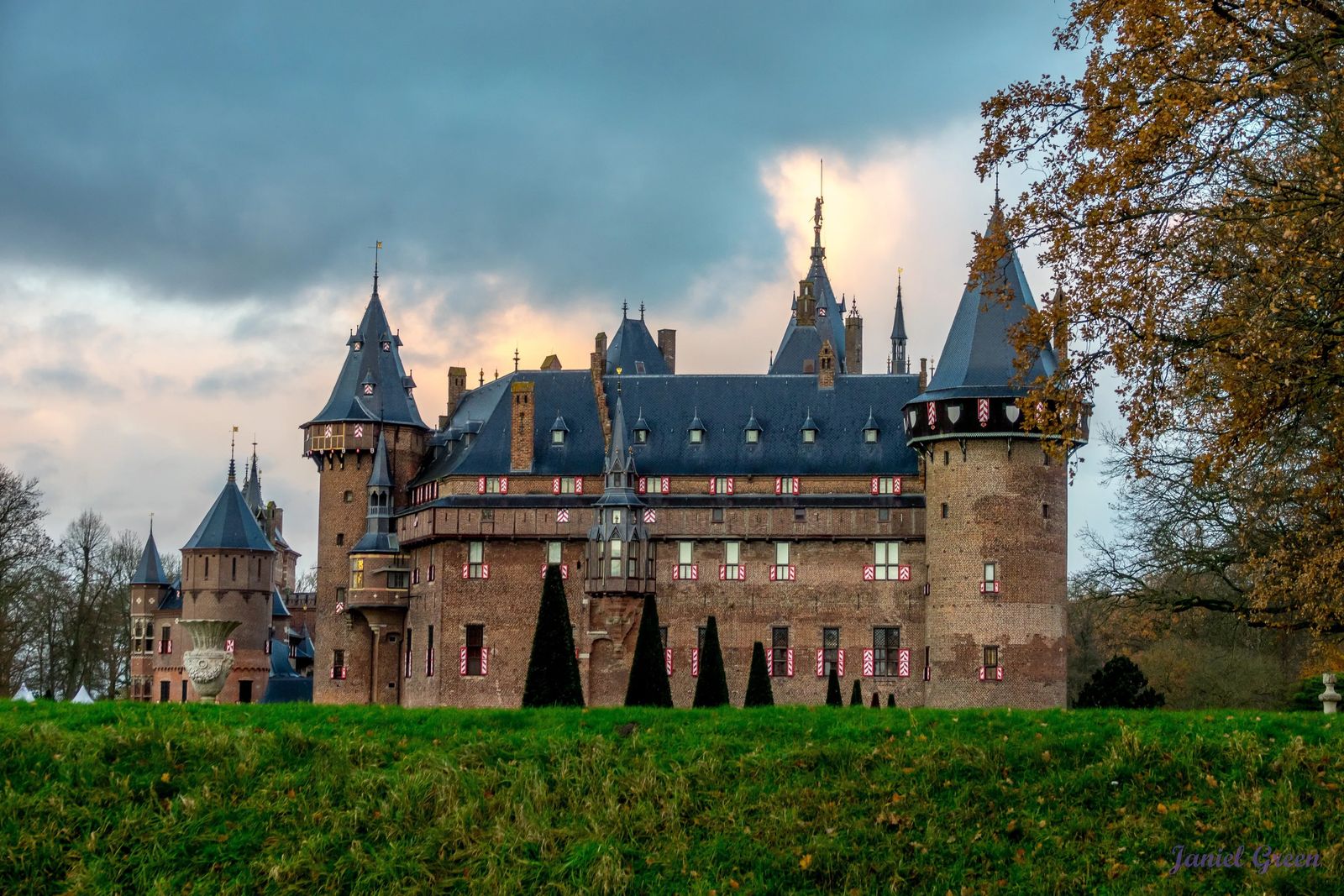 Castle De Haar in Utrecht Netherlands