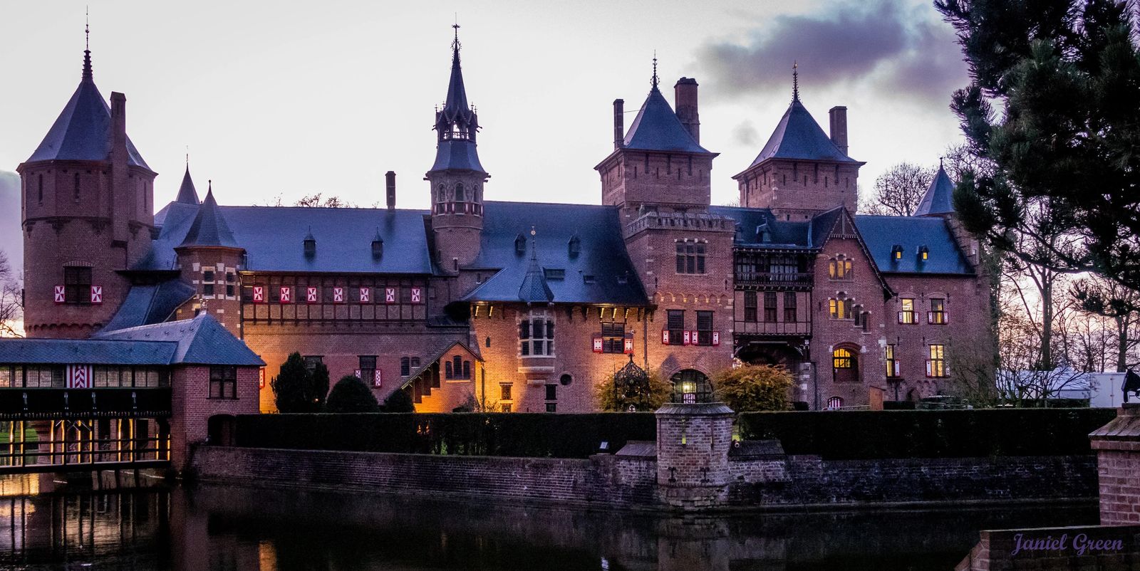 Castle De Haar in Utrecht Netherlands