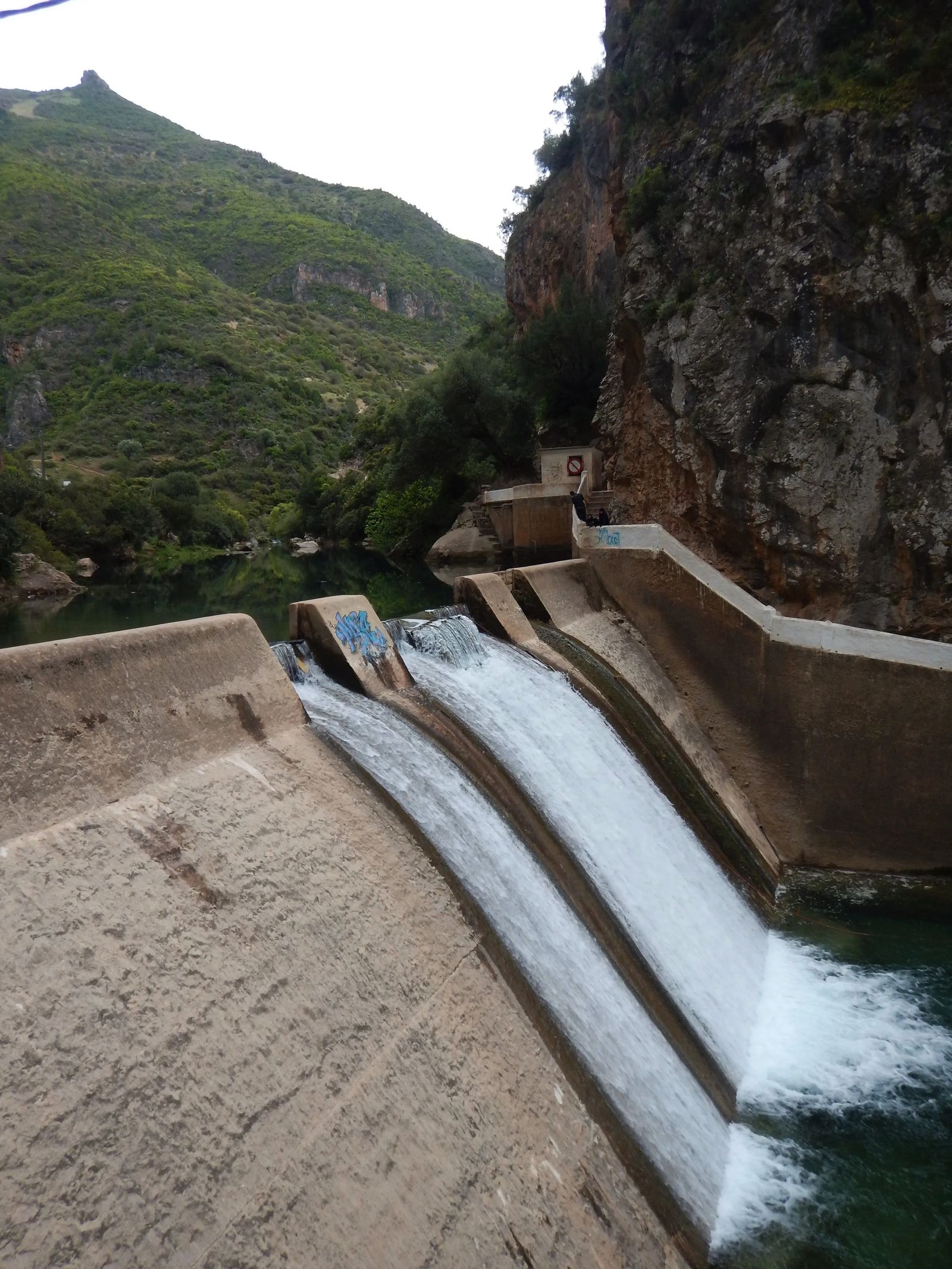 Hiking to Akchour Waterfalls in Morocco