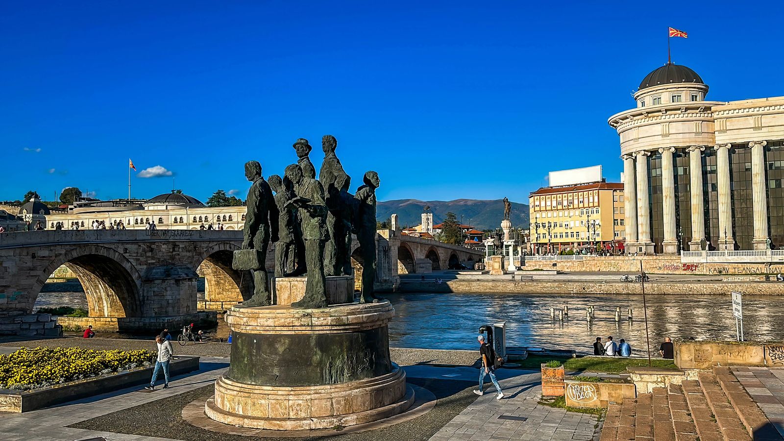 Skopje Statues