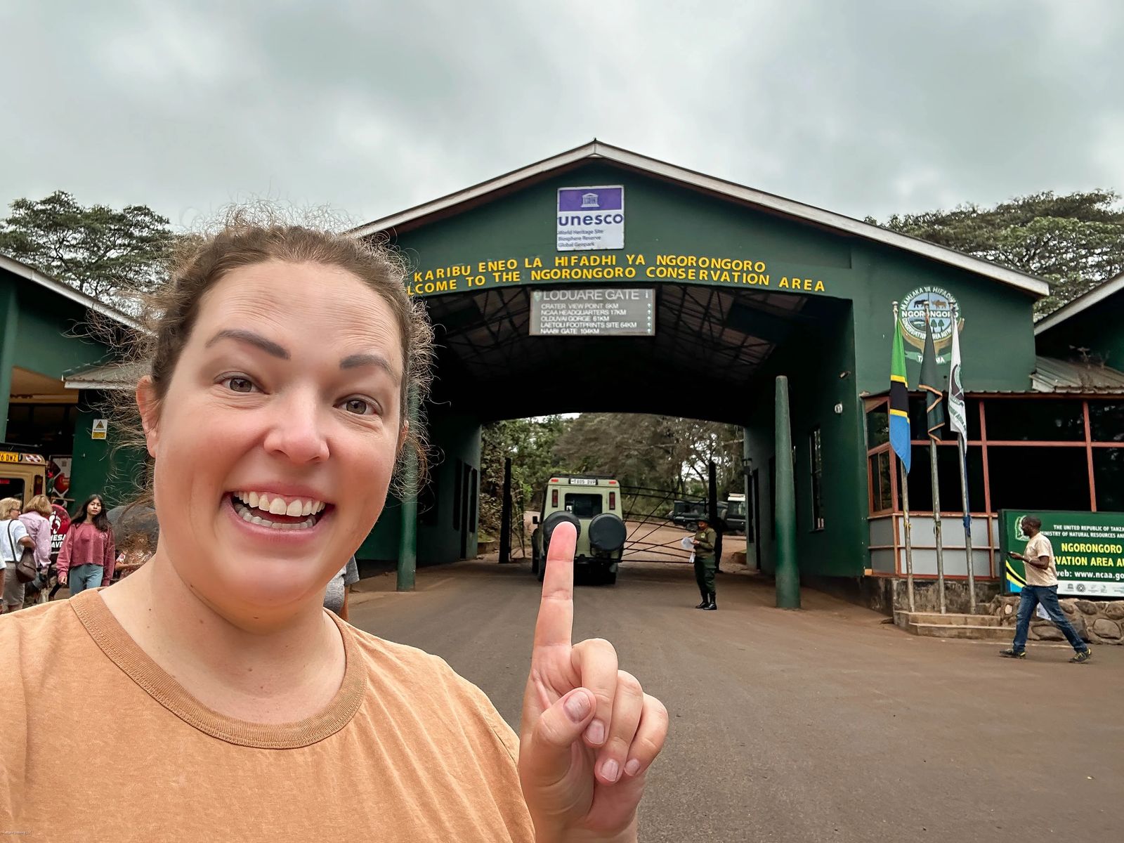Ngorongoro Crater Safari entrance