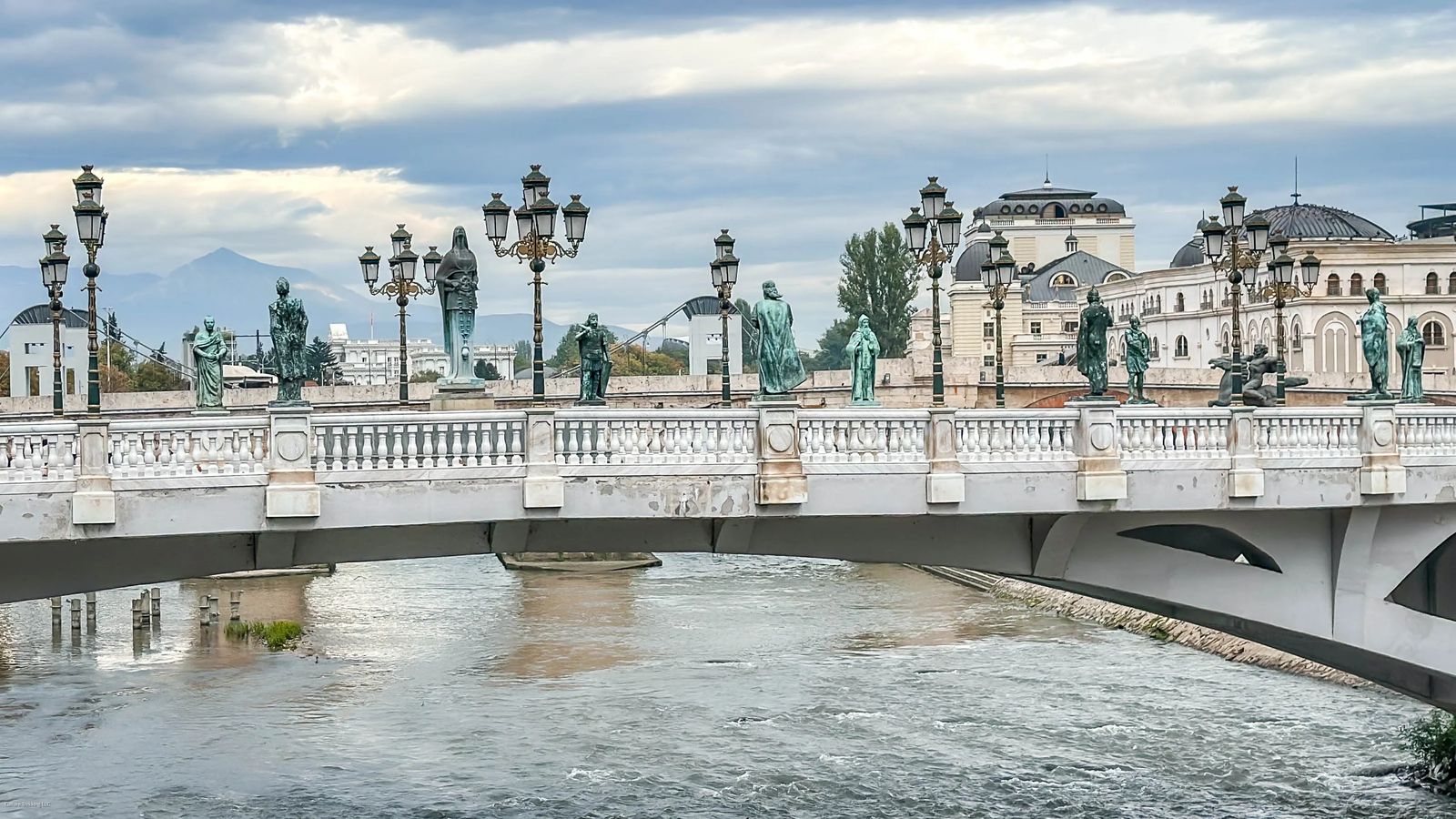 Statue Bridge in Skopje