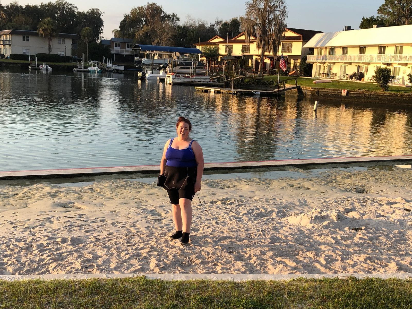 Swimming with Manatees in Crystal Rivers Florida