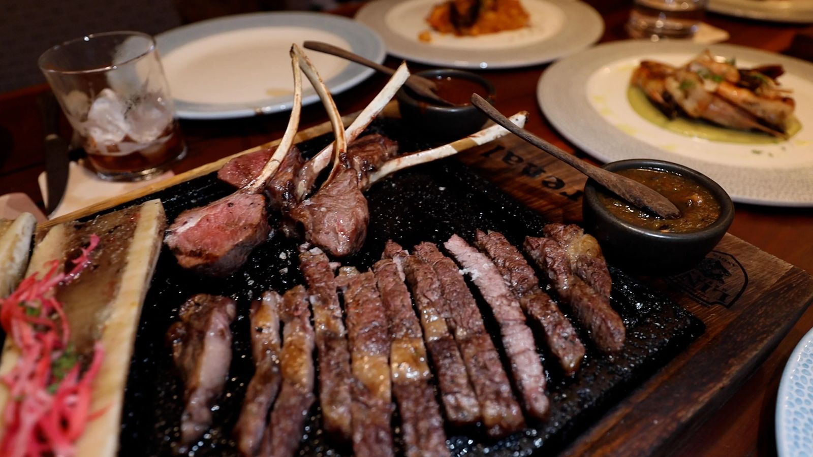 Food at Xcaret Arte